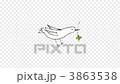 羽ばたく鳥 3863538