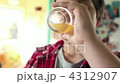 Boy drinking glass of orange juice 4312907