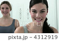 Portait of two young women in bathroom 4312919