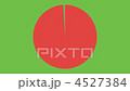 General purpose pie chart 01 (Red 99: Blue 01) Clockwise wipe indication 4527384