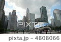 Chicago Skyline and Cloud Gate Sculpture 4808066
