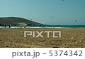 Windsurfing on Thef Prassonissi beach 5374342