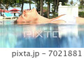 In swimming pool  7021881