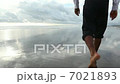 Walking along seaside  7021893