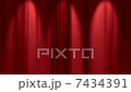 レッドカーテン シンプル ループ 7434391