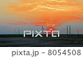 Time Lapse Cars Silhouettes Against Sunset 8054508
