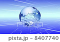 Earth around the digital space 8407740