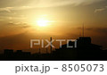 Chimney and sunset 8505073