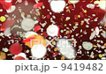 風に舞う花ふぶき1　グラデーションバック 9419482