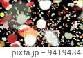 風に舞う花ふぶき1　黒バック 9419484