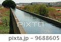 Irrigation canal in the field 9688605
