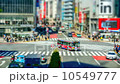 Miniature timelapse of famous Shibuya crossing road 10549777