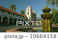 Historic Old Mission Santa Barbara, water fountain and grounds, Santa Barbara, California 10664158