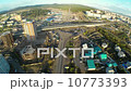 Construction site with crane  and highway shot from UAV quadcopter 10773393