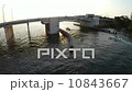 Draw Bridge sunset Aerial 10843667