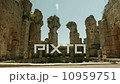 Ruins of the antic bath in Perge, Turkey 10959751