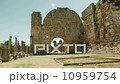 Ruins of ancient public Roman baths in Perge, Antalya, Turkey 10959754