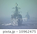 Russian military patrol boat, the destroyer "Neustrashimy" on the high seas - 02 10962475