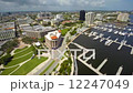Aerial video West Palm Beach FL USA 12247049