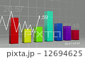 Multi Color Chart Bar Statistic 3D Loop 12694625
