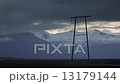 electric wires in an Icelandic landscape 13179144