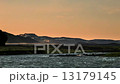 Hills with river on Iceland 13179145