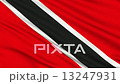 Trinidad and Tobago Flag, with real structure of a fabric 13247931