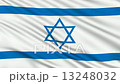 Israeli Flag, with real structure of a fabric 13248032