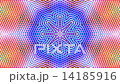 Looping sequence of moving colorful dots. Abstract motion graphics background 14185916