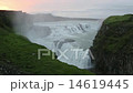 古佛斯瀑布下跌冰島古佛斯瀑布，冰島 14619445