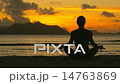 yoga silhouette 14763869
