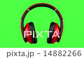 red and black wireless headphones loop rotate  14882266