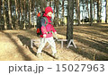 Child Walking in Adventure on Mountain Trails 15027963