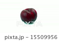 Organic Red Plum on white background 15509956