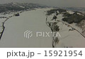 雪原と雪山①空撮 15921954