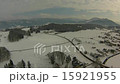 雪原と雪山②空撮 15921955