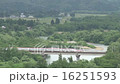 秋田県大仙市 玉川を渡る秋田新幹線 上り・下り列車 16251593