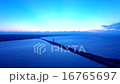 沖縄県　うるま市　海中道路　トワイライト　空撮02 16765697