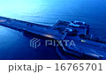 沖縄県　うるま市　海中道路　トワイライト　空撮06 16765701