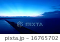 沖縄県　うるま市　海中道路　トワイライト　空撮07 16765702