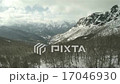 Aerial view from mountains in winter 17046930