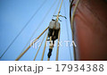 Pullley rigging rope sails boat 17934388