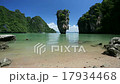 Thailand unique beach limestone calm 17934468