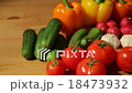 Dry vegetables on wood 18473932