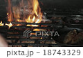 trout and partrige cooking in oil with pan 18743329