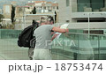 mature touristic couple look at map closeup 18753474