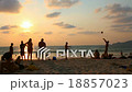 volleyball on the beach 18857023
