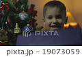 Little Boy With New Year gift 19073059