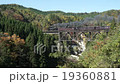蒸気機関車　紅葉の只見線　滝谷川橋梁 19360881