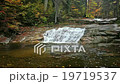 Waterfall with Pool in Autumn Forest 19719537